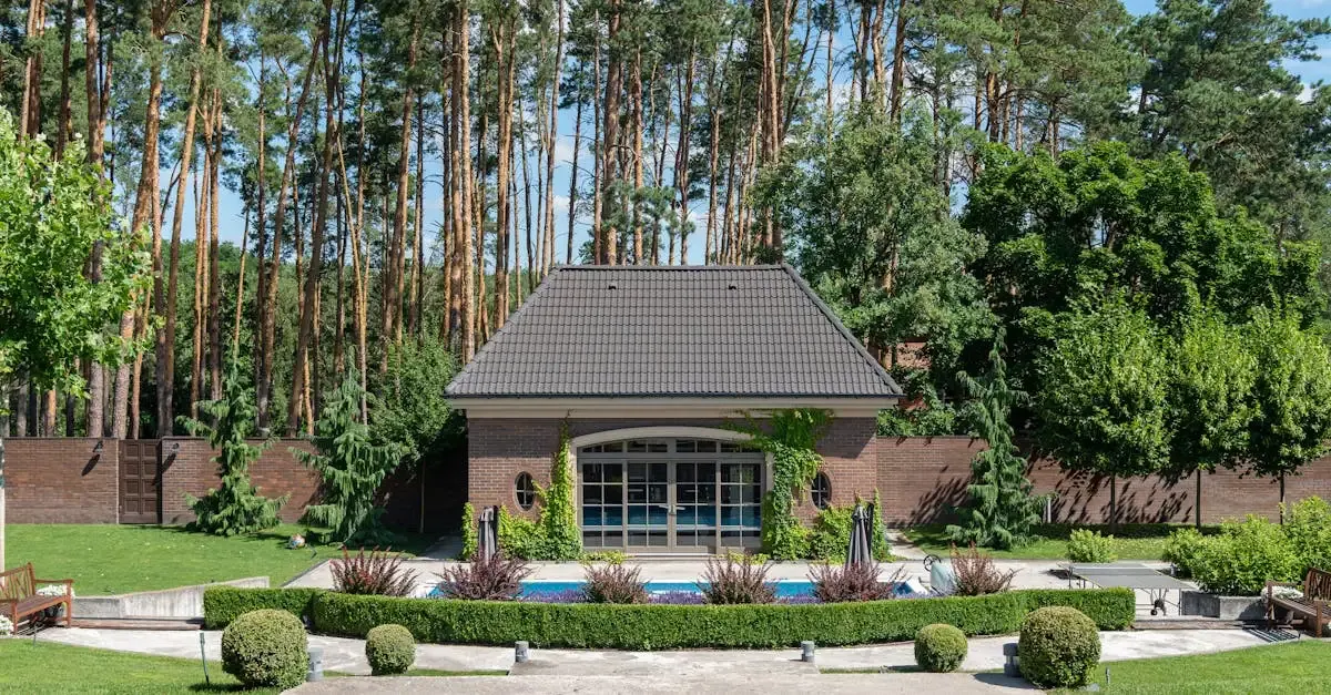 Garten und pool