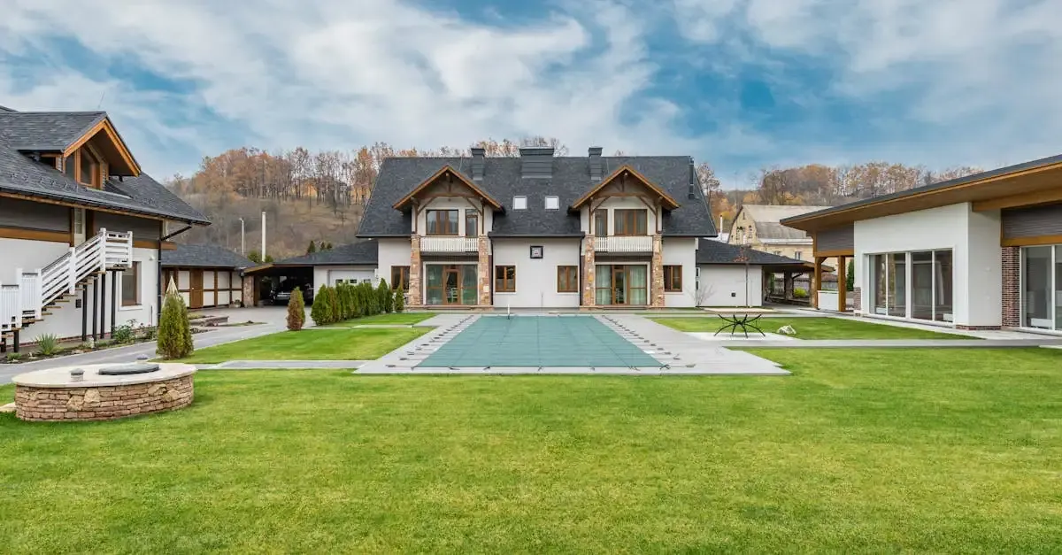 Pool mit dach garten
