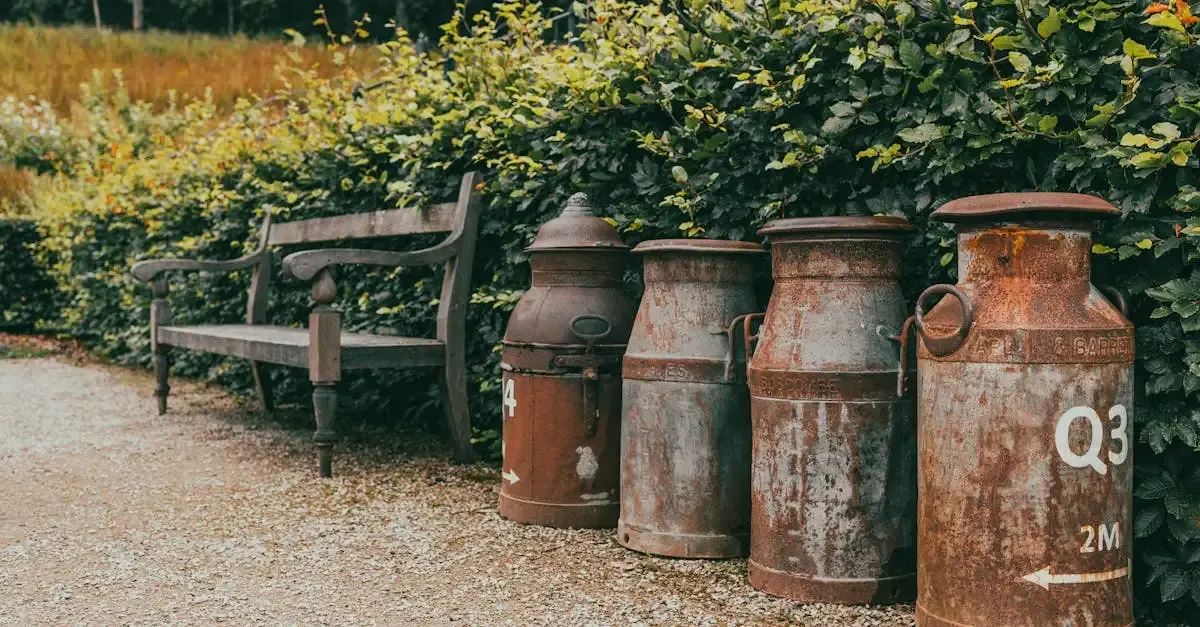 Rostige Dekoartikel für den Garten kaufen und bestellen