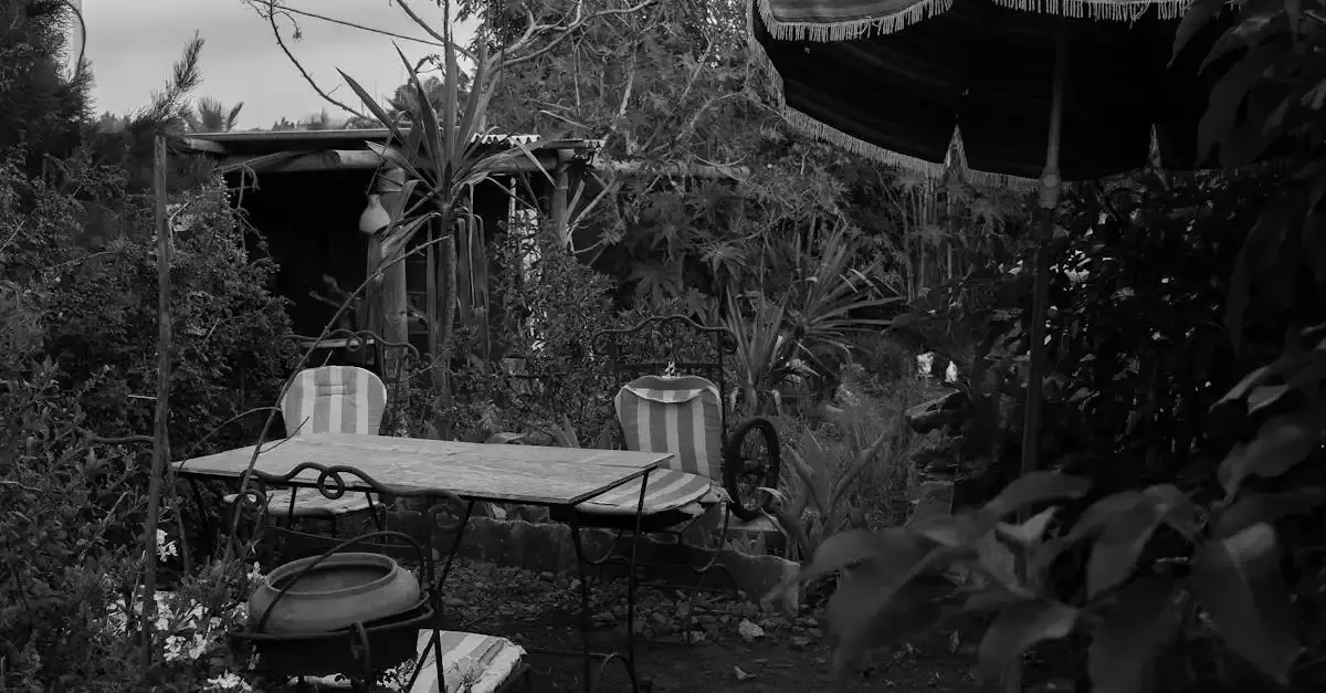 Sitzlounge garten rund