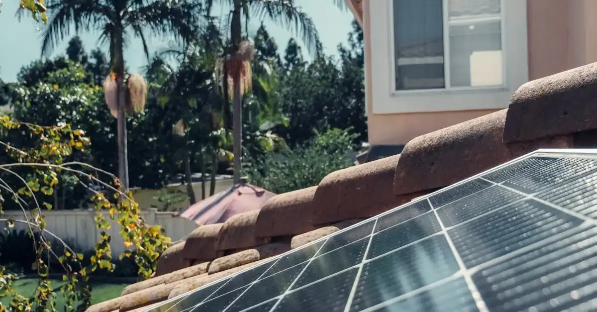 Solaranlage im garten installieren