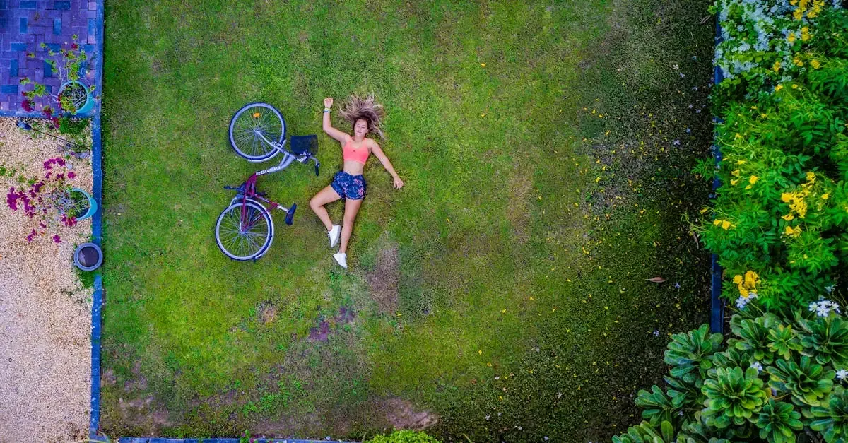 Wellnessbereich im garten