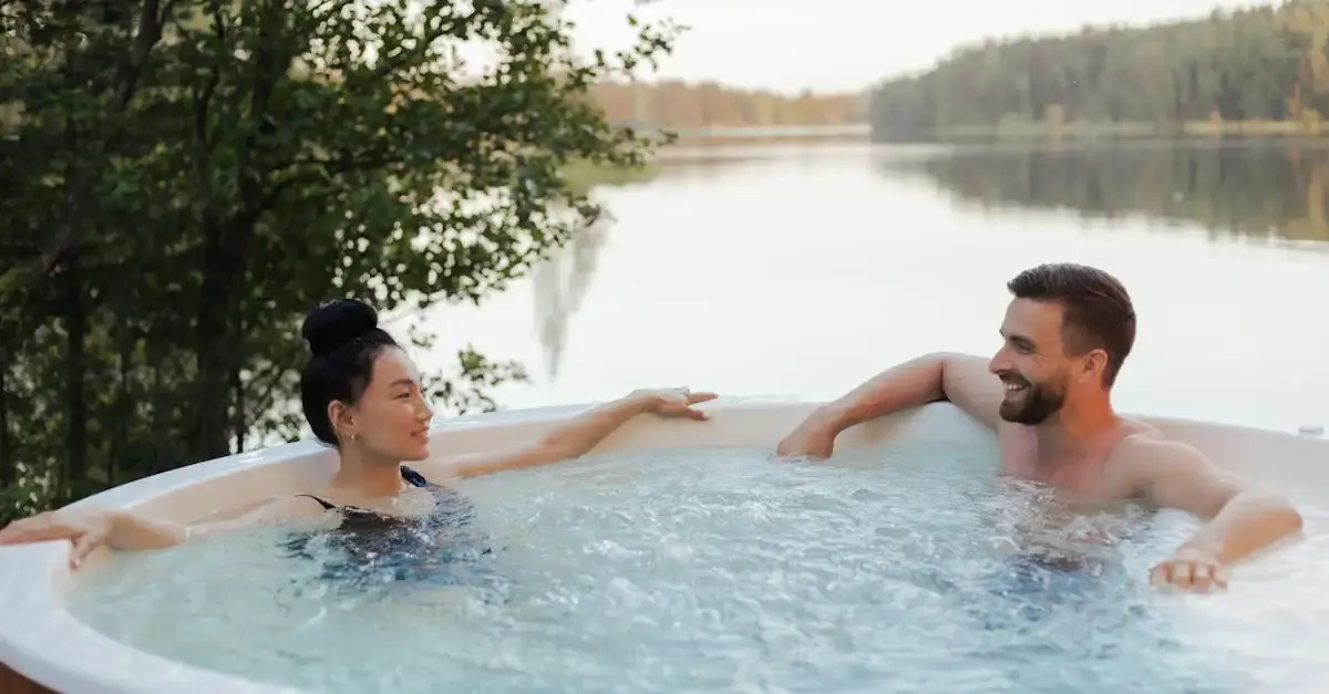 Whirlpool garten winterfest 4 personen